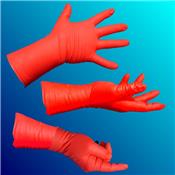 Gant Nitrile "Shieldskin Chem" rouge